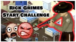 I Try Beat the Rick Grimes Challenge In Project Zomboid! Part 1