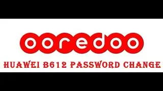 HUAWEI B612 PASSWORD CHANGE
