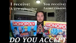 NARUTO & DRAGOBALL SUPER Monopoly