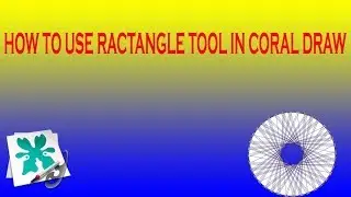 How to use Rectangle tool in Corel Draw11 in Hindi