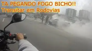 Motovlog  - Ta Pegando Fogo Bicho, Transito em Rodovias