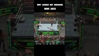 Why Ladder Not Breaking 🤔 WWE 2k23 🔥 #wwe2k23 #wwe2k23myrise #wweclashofchampions2023