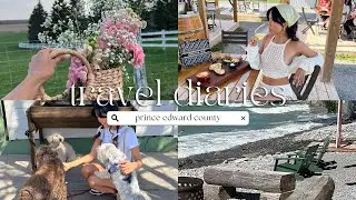 Girls' Weekend Getaway to Prince Edward County | cafe, winery, grwm, content shoot