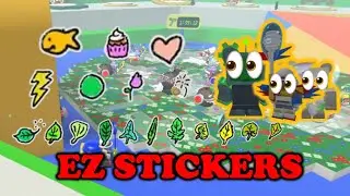 How to farm INFINITE QUEST STICKERS bee swarm simulator