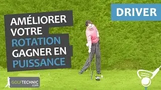 Improve your rotation and gain power with the driver and all the other clubs in your bag