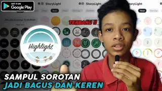 Aplikasi untuk MEMBUAT SAMPUL Highlight/Sorotan Instagram🔥TERBARU !!