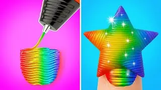 RICH VS BROKE STUDENT DRAWING CHALLENGE🤩 || Coolest School Hacks by 123 GO! LIKE