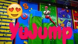 Yujump/ юджамп, скалодром и батутный парк