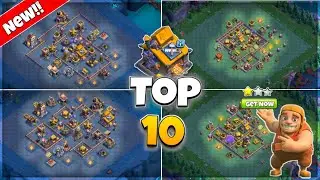 New Best!! Bh10 Base Copy Link 2024 | Builder Hall 10 (Bh10) Trophy Pushing + Base Links 2024 - COC