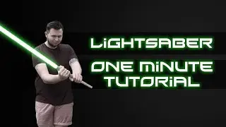 Lightsaber in One Minute - Adobe After Effects Tutorial