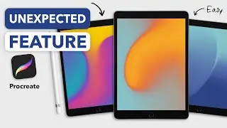 Use this tool make awesome gradients in Procreate: super easy! (2022)