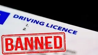 I’ve been BANNED from driving!