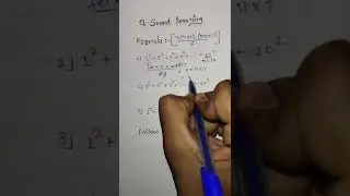 square adding | maths short tricks | multiple short tricks | maths for talati exam | #shorts #talati