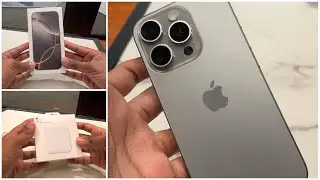Apple iphone 16 Pro Unboxing | 128gb Natural Titanium | Accessories 📱