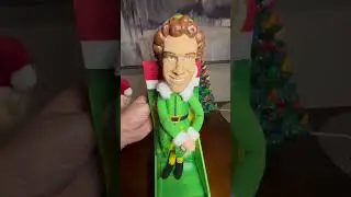 He’s an angry elf. Buddy the elf will Ferrell jakks talking plush