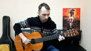 The Misty Mountains Cold - The Hobbit (fingerstyle guitar cover) Пісня гномів із Хобіта (на гітарі)