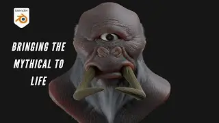 Bringing the Mythical to Life: An Epic 3D Sculpting Timelapse of a Cyclops Gorilla