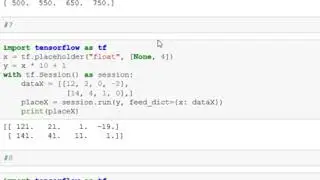 TensorFlow: Placeholder Variables