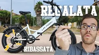 Fat bike super economica con telaio a scavalco basso: Laifook CityFun S