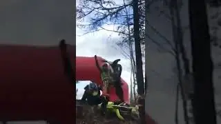 Suddenly, out of nowhere...😱 #shorts #hillclimbfails #fails #enduromaster #dirtbikelife