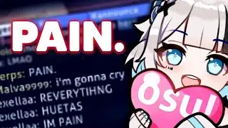 I made a VTuber SUFFER in osu!