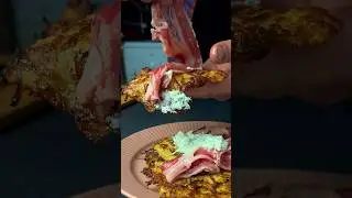 Драники с говяжьим беконом и чесночным соусом 😍😋🔥
