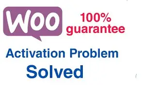 Woocommerce activation problem|| Woocommerce installation failed || woocommerce problem