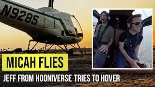Jeff Glucker From Hooniverse Tries to Hover a Helicopter | Micah Flies