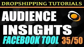 35 Using Audience Insights [Free DropShipping Tutorials] | 35/50