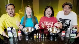 LOMBA BIKIN SLIME BARENG PASANGAN!! SIAPA YANG PALING BAGUS??