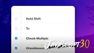 JS Checkbox Challenge! 