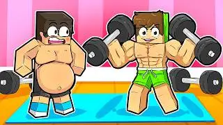 CADRES EVOLVED FROM FAT TO MUSCULAR IN MINECRAFT!
