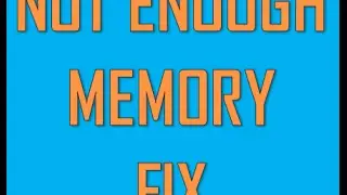 How to fix 'not enough memory' problem for android phones?