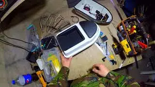 Mini fishing boat, part 7: securing the bunker