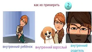 Как примирить внутреннего родителя, внутреннего взрослого и внутреннего ребёнка? Часть 2 