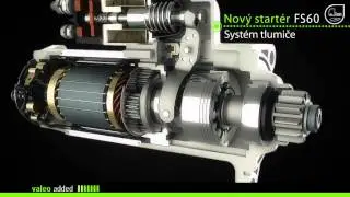 Valeo FS60 Truck Starter animation