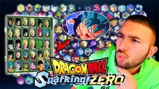 REACTION AL ROSTER COMPLETO DI DRAGON BALL SPARKING ZERO (assurdo)