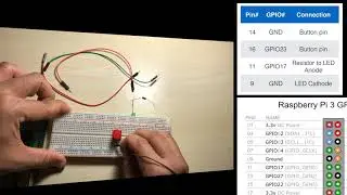 Button Press LED Wiring