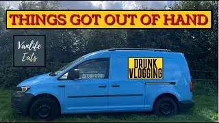 MICRO CAMPER AT VANLIFE EATS BIG PICNIC 23 - TOO MUCH DRINK