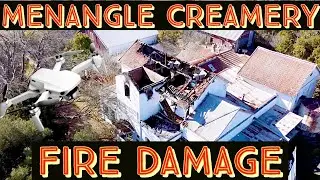 DJI mavic mini se Menangle Creamery **FIRE DAMAGE**