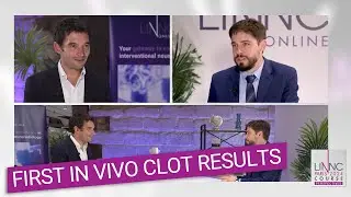 In vivo determination of clot constitution  final results of the first in man series