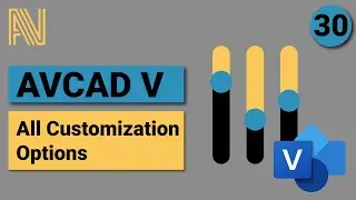 AVCAD V - AVCAD for Microsoft Visio - All customization options