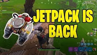 FLY EXPLOSIVES - JETPACK IS BACK! NEW FORTNITE UPDATE!