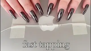 ASMR Fast Tapping Apple Mic (No Talking)