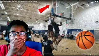 HE BLOCKED THE BALL FROM THE TOP OF THE BACKBOARD!!! TNC 3V3