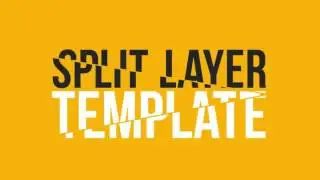 Split Layer | Free After Effects Template