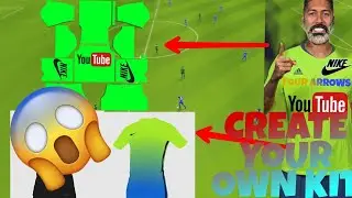 Create your own kit in dream league soccer 2021