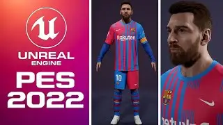 PES 2022 Next-Gen Gameplay & Face Details!!