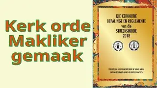 Kerkorde makliker gemaak