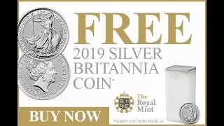 Buy 24, Get 1 Free 2019 Royal Mint Britannia Silver Coin
